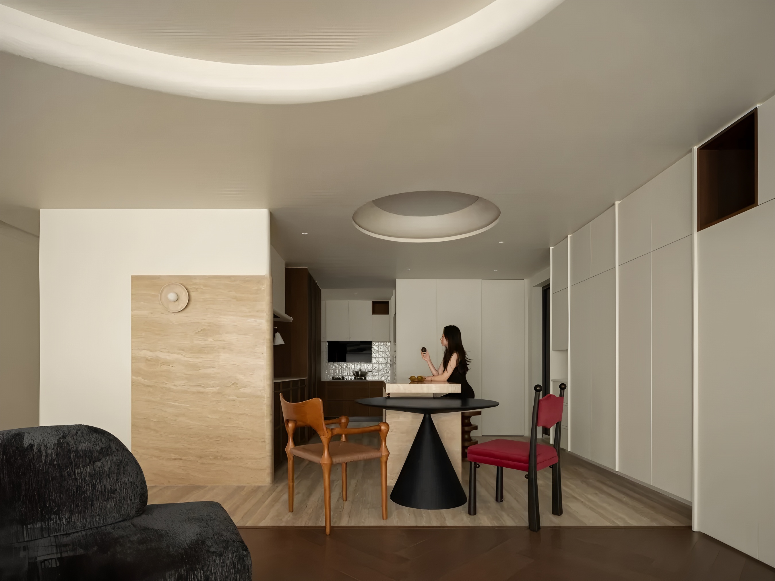 重庆万州长江天玺95后夫妻婚房丨中国重庆丨花椒创意-30