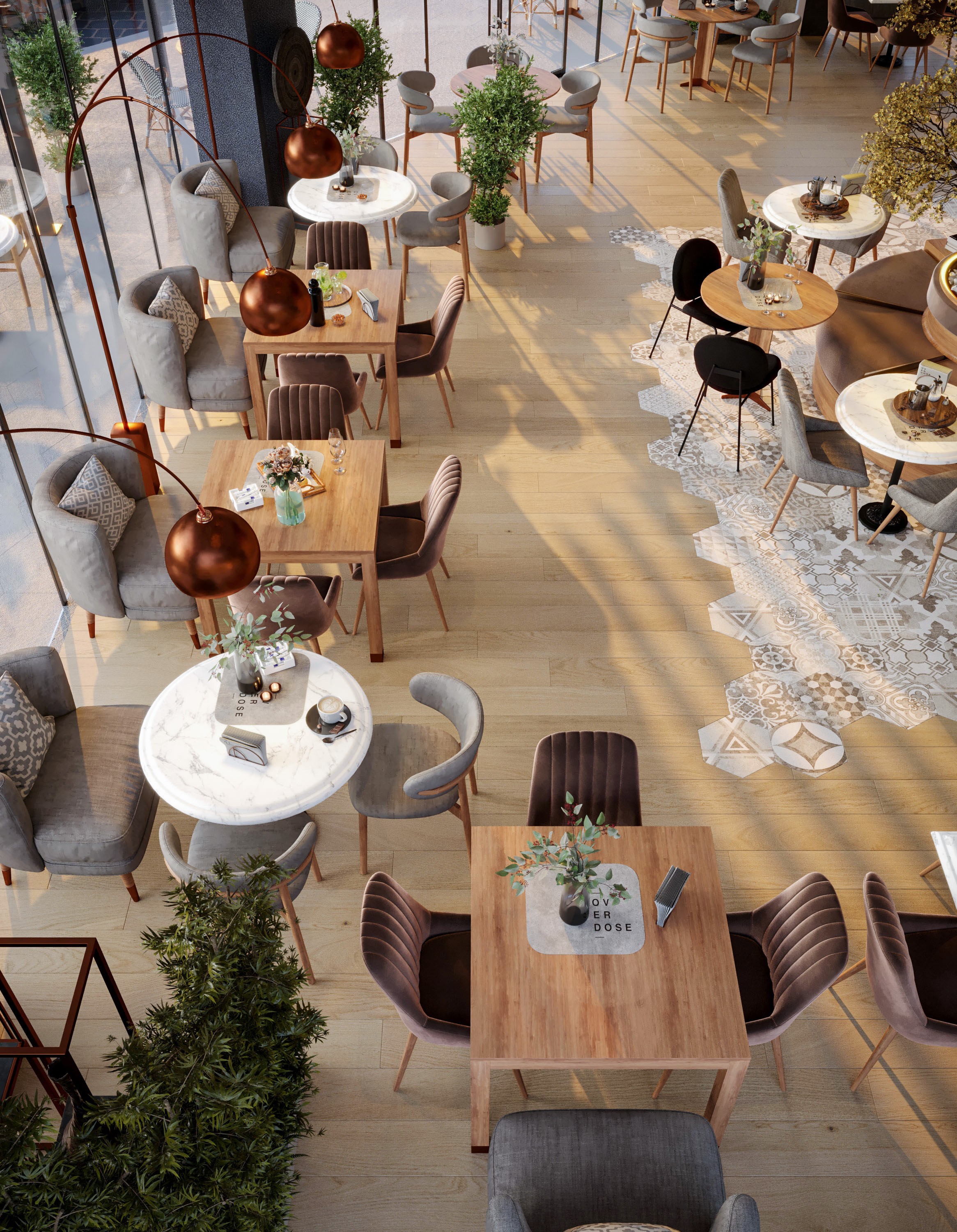 【Mahmoud Adel】OverDose Coffee Shop Design-5