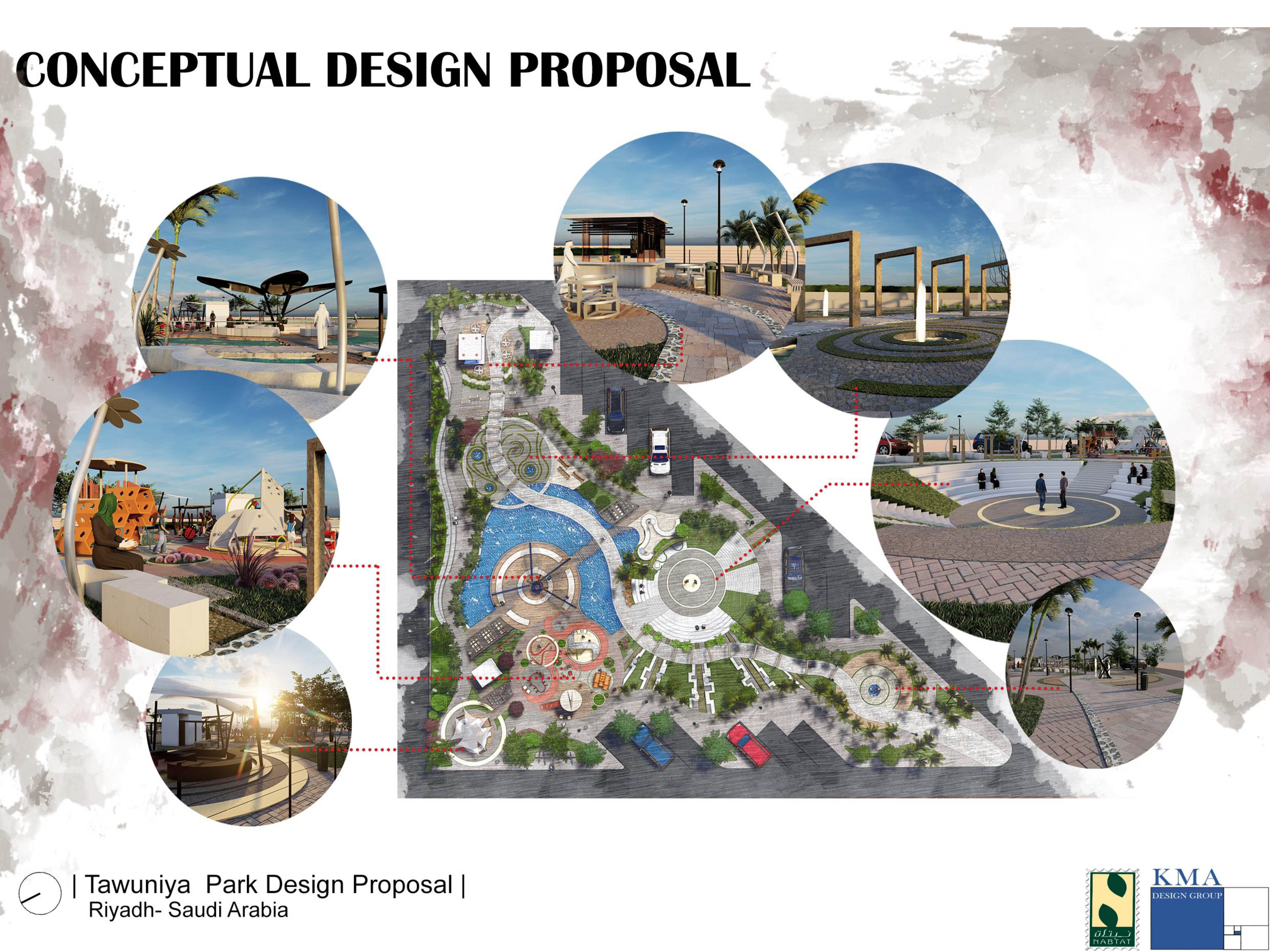 TAWUNIA PARK 设计提案丨沙特阿拉伯利雅得丨KMA DESIGN GROUP-9