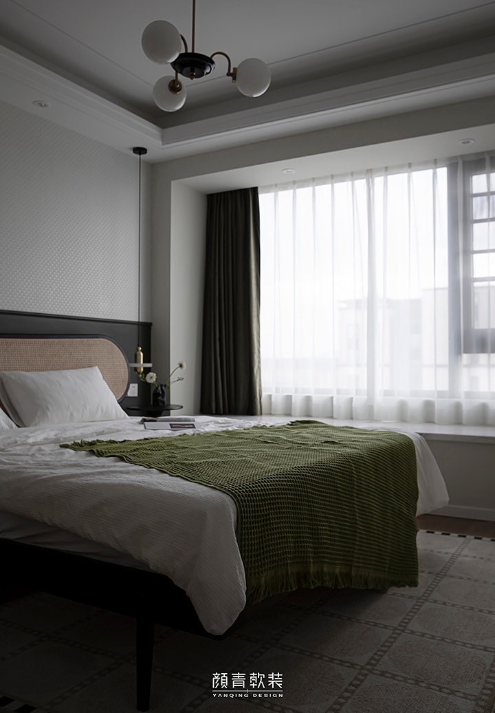 杭州华夏四季复古电影质感生活空间丨中国杭州丨颜青软装-32