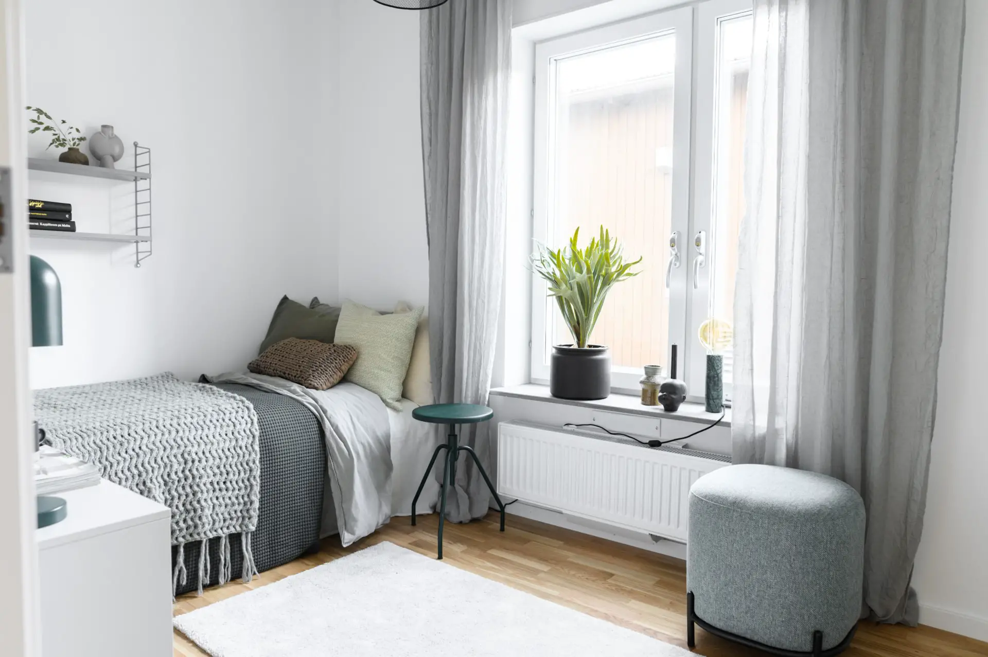 新瑞典风 velvet 温馨三房设计-15