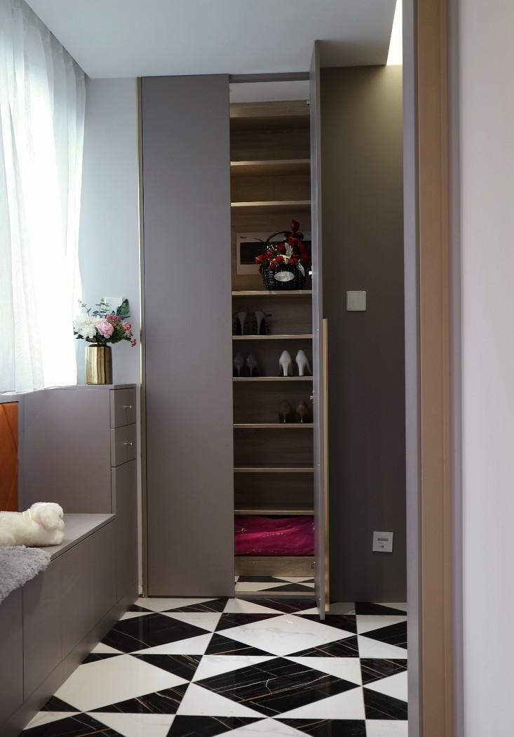 梵栖设计|| 莫兰蒂灰的家 | 温馨收纳与时尚元素的完美融合-2