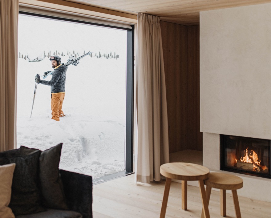 融合传统与当代的阿尔卑斯山间别墅 · Lari· Lodge丨意大利-29