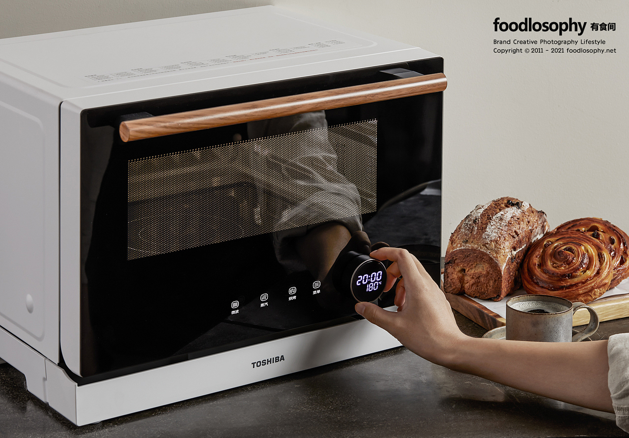 东芝 × 有食间｜微蒸烤一体机拍摄-4
