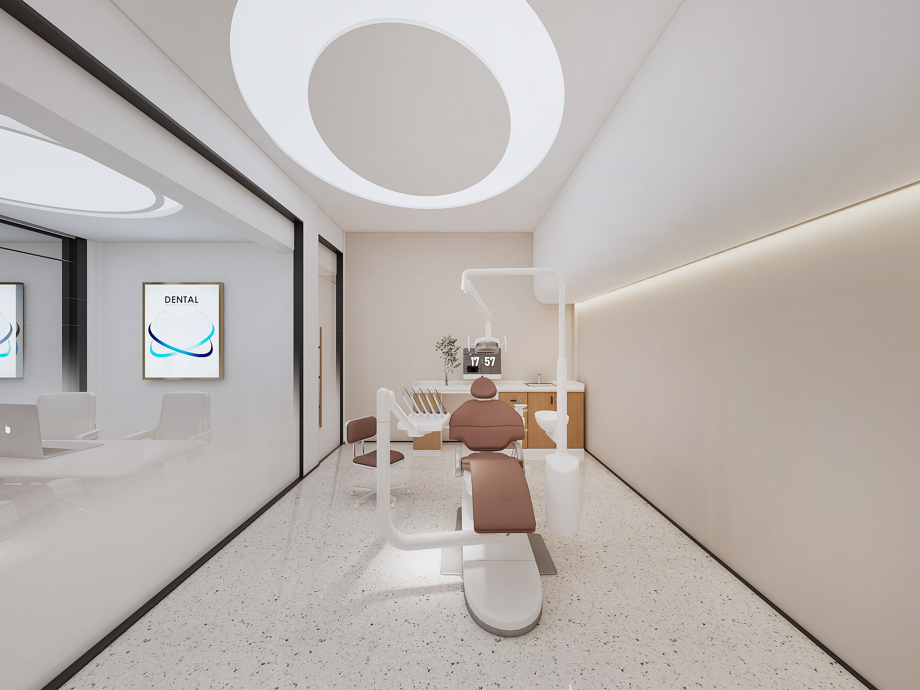 渑池美奥口腔门诊设计丨中国三门峡丨诺德设计（河南）公司高端医疗空间设计研发中心-10