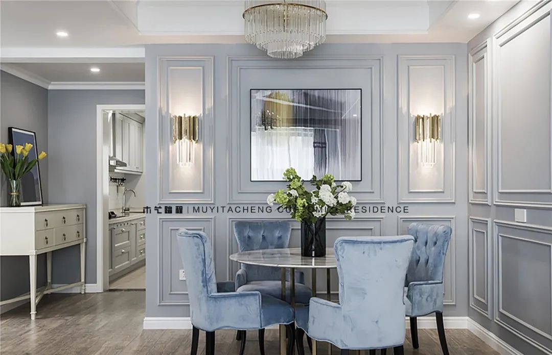 重庆渝北区两江新宸轻奢优雅家居设计丨中国重庆丨木艺踏程全屋定制-21