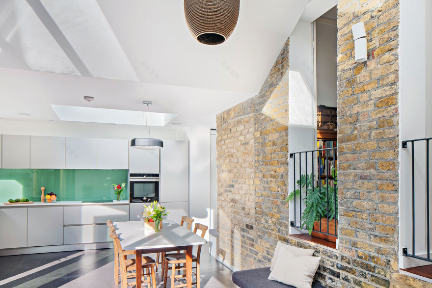 伦敦光之居 | 场景建筑翻新私人住宅-24