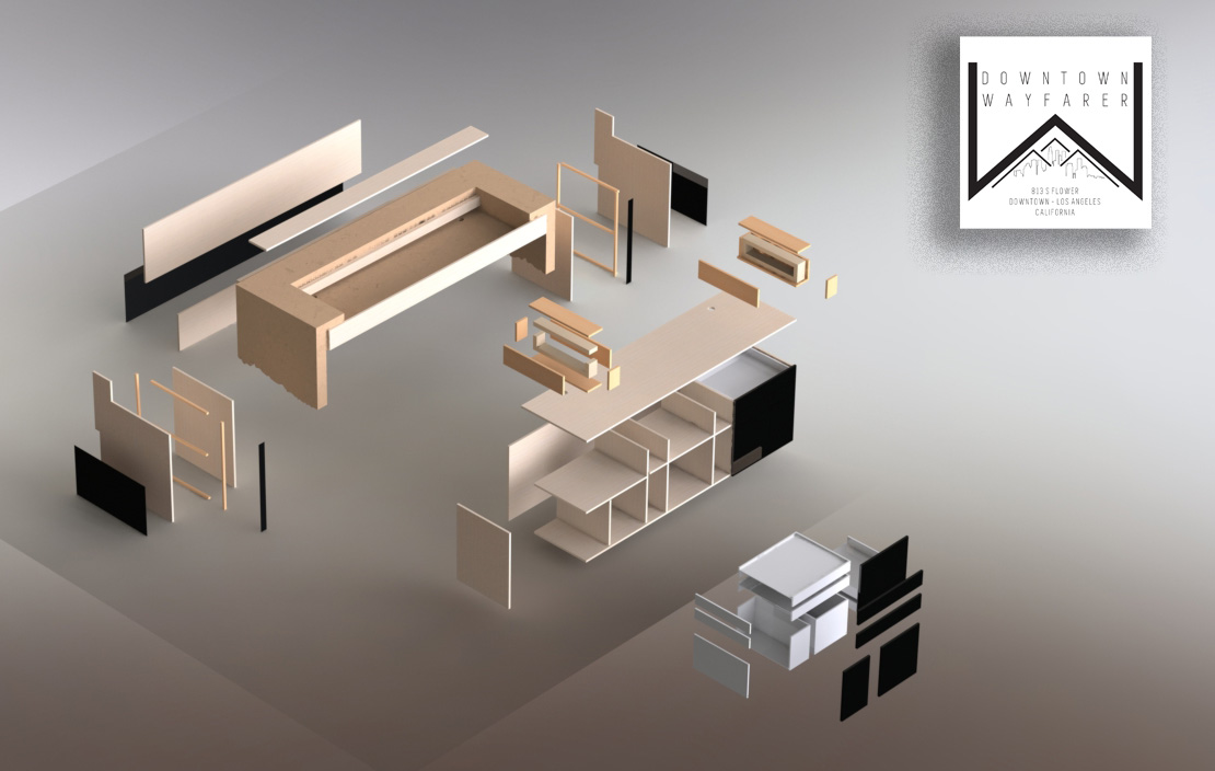 Wayfarer Hotel Reception Desk Los Angeles, California-2