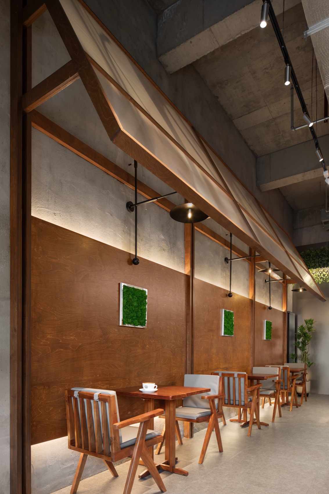 YIHE一合轻食餐厅丨中国太原丨斑斓空间设计-19