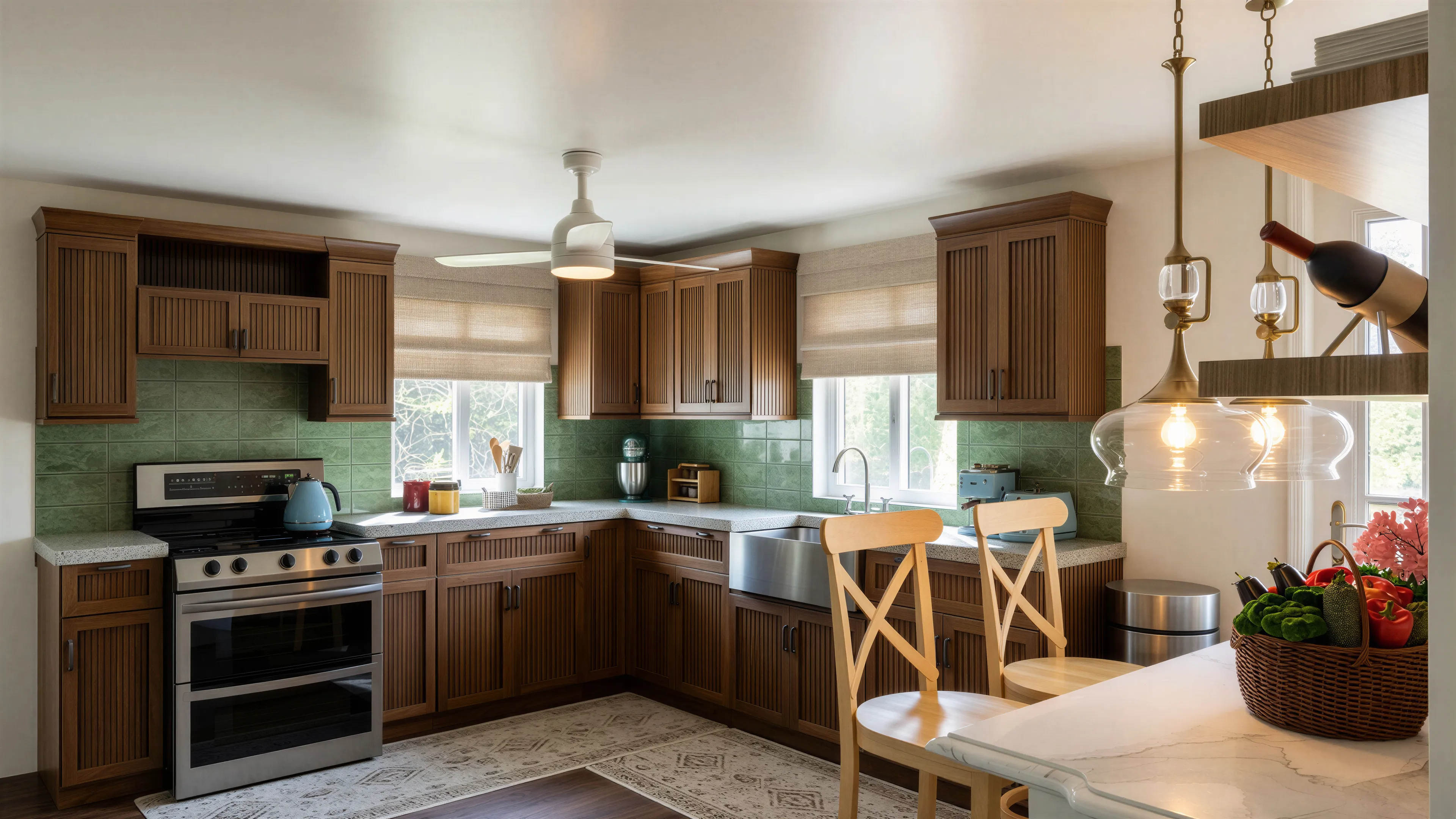 Classic Cottage Kitchen Design | Zaren Studio-1