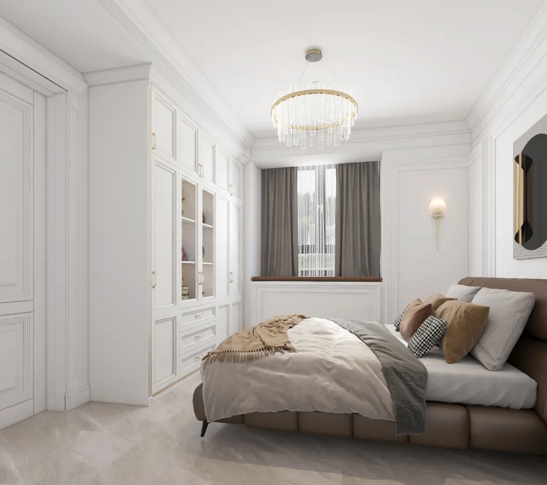 都会湾小区欧式小户型设计丨李文昌-29