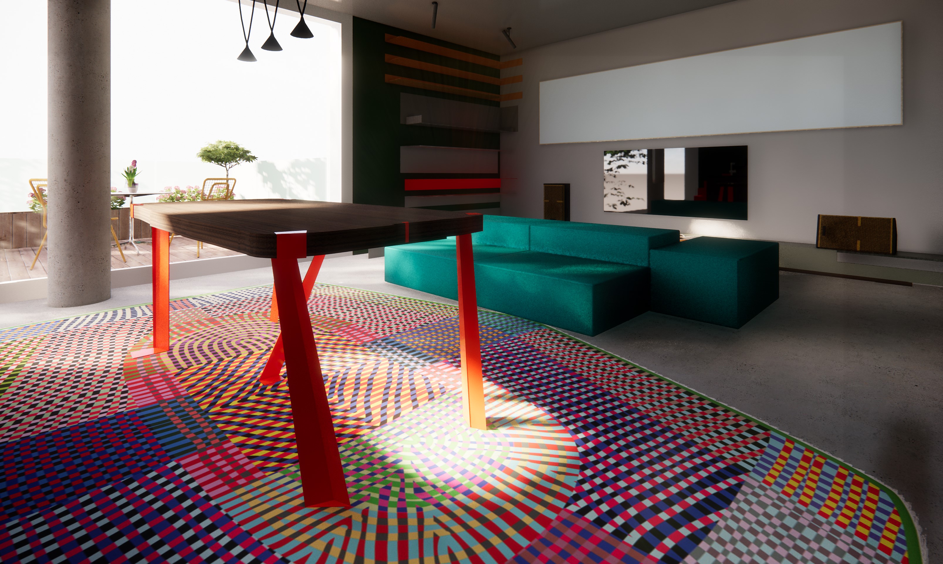 色彩碰撞 · ColoreON 项目探寻空间与色彩的关系-73