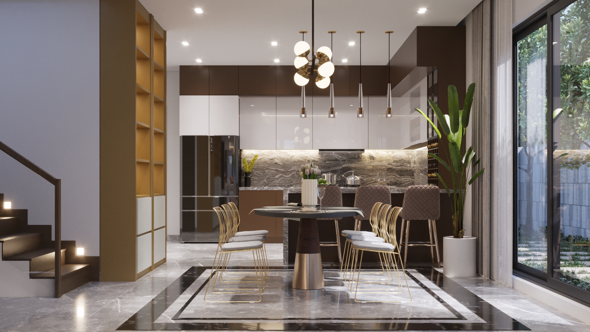 洪别墅、董别墅（注：Hung和Tung可能为姓氏拼音，若有具体背景信息可更精准翻译） 丨DA Visual-10