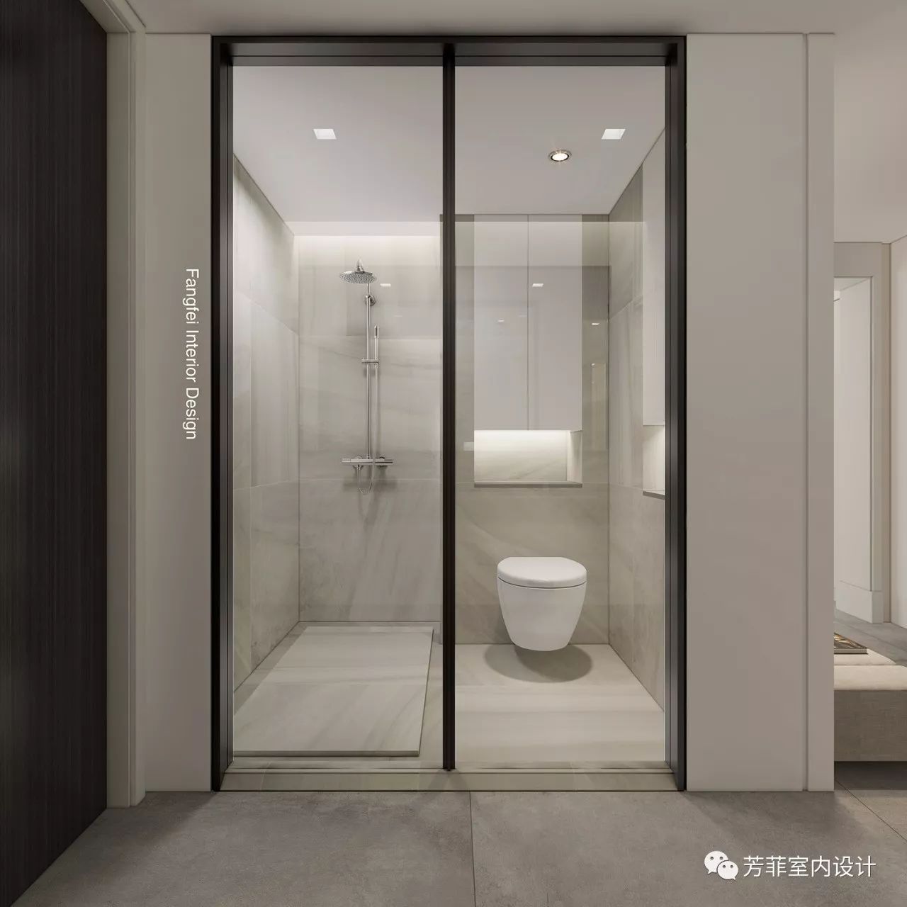 芳菲设计新作 | 绍兴黑白灰家居,诠释自由舒适生活-43