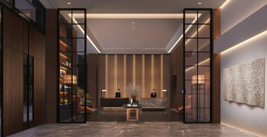 翰绅酒店 | 极简主义风格的优雅绅士空间-14