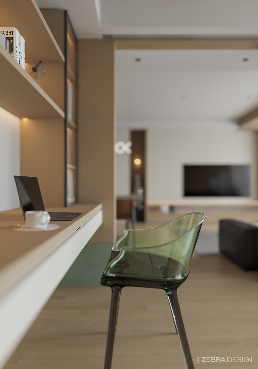 往·来 · 极简温馨的居住空间设计丨中国桂林丨斑马设计事务所-28