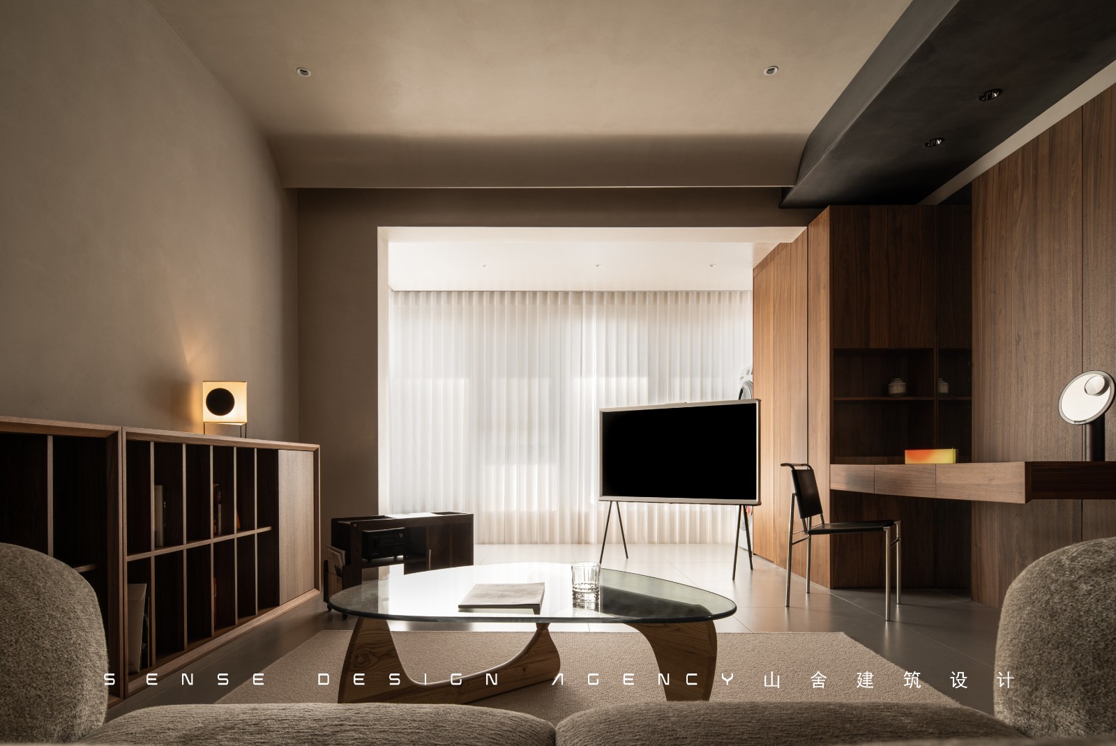 低调“微水泥”与中古家具的新玩法-10