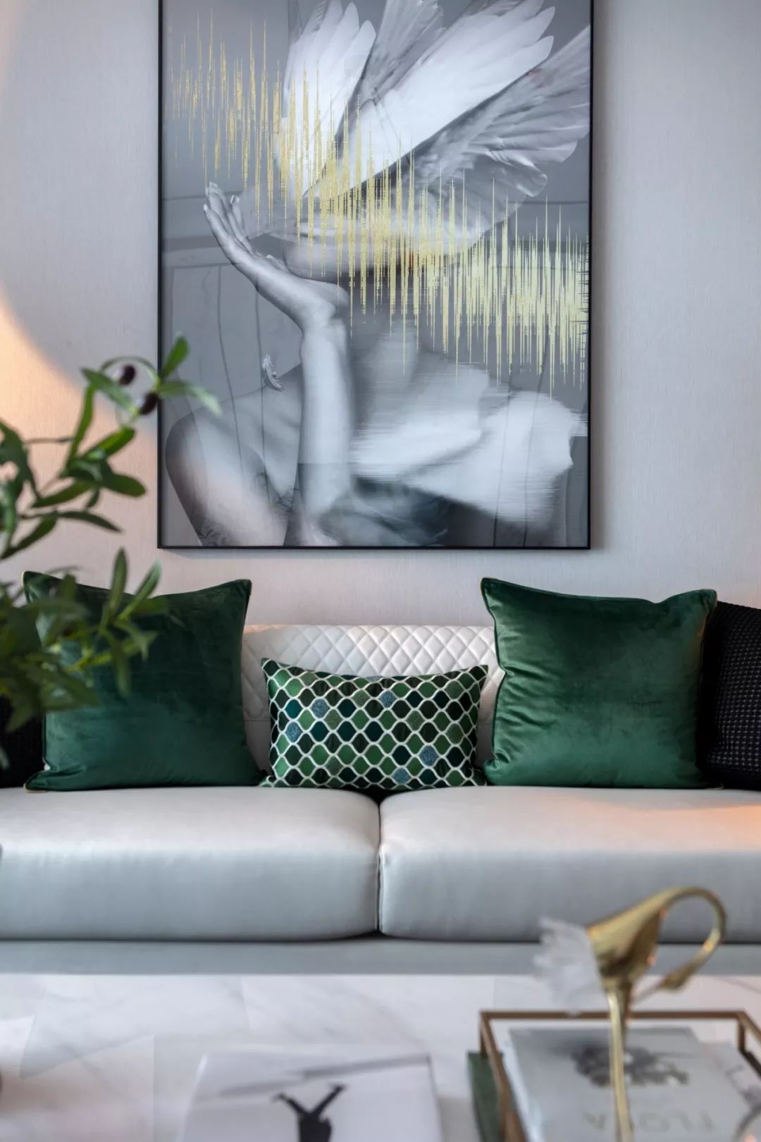 岛城绿如蓝——派尚设计青岛卓越·维港样板房-38