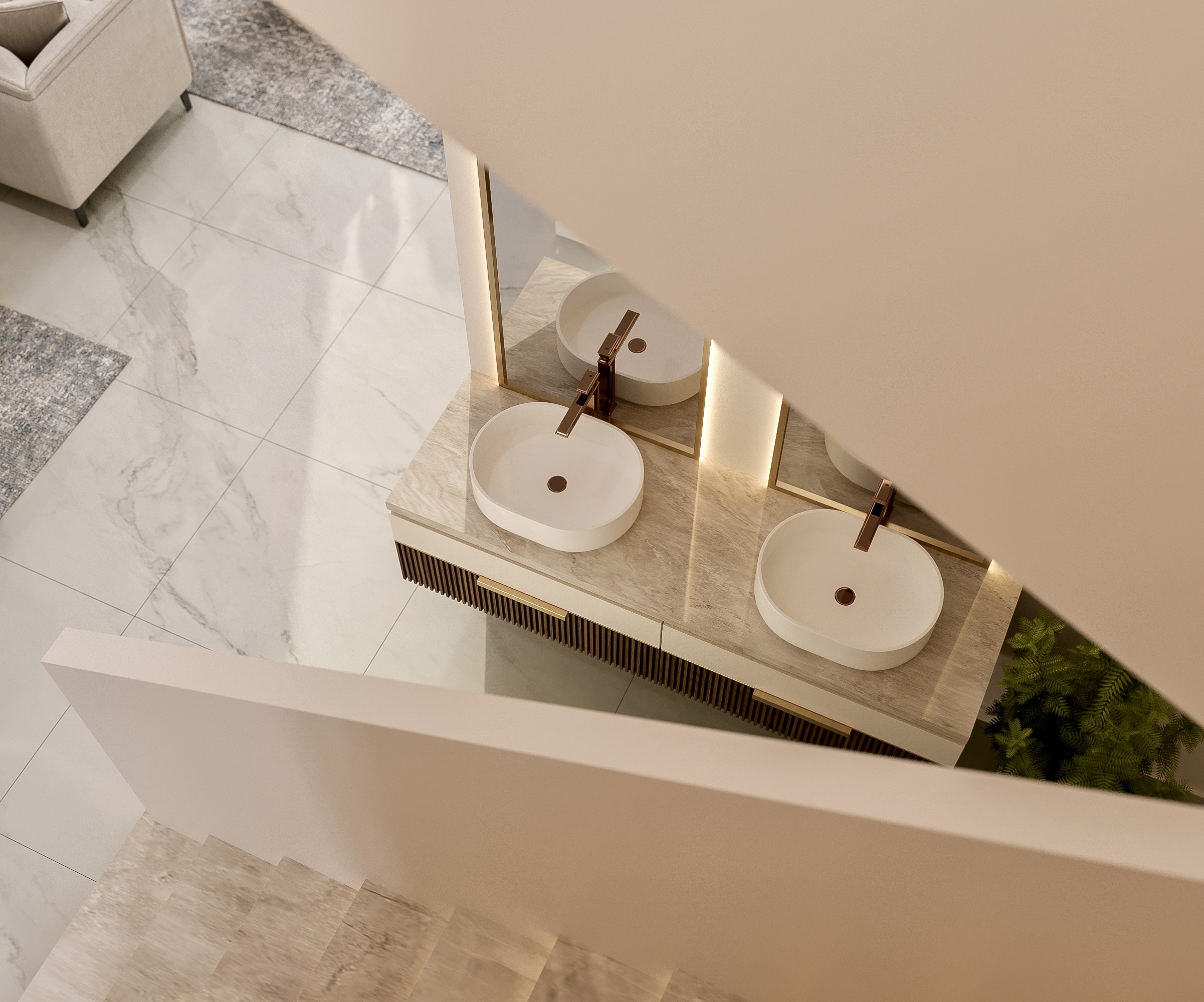 新古典主义别墅接待处丨沙特阿拉伯-10