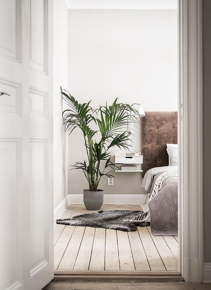 斯德哥尔摩温馨奶油咖啡色公寓设计-17