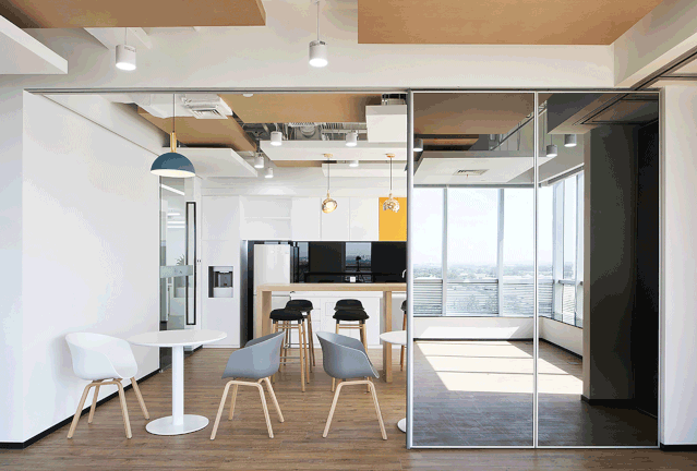 科技感与人性化共融的商汤科技办公空间-13