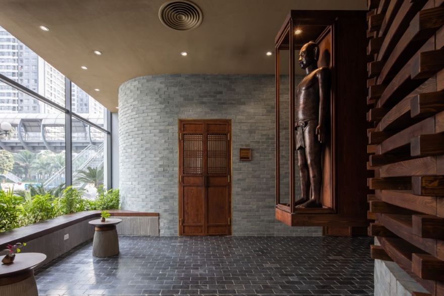 现代越南风格 YHCT 诊所设计,融合自然人文元素-17