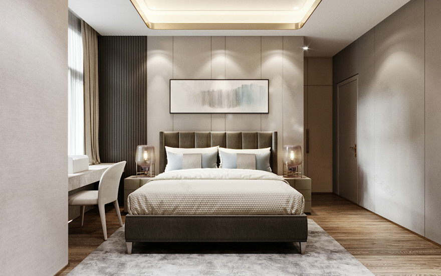 现代轻奢生活空间设计-39