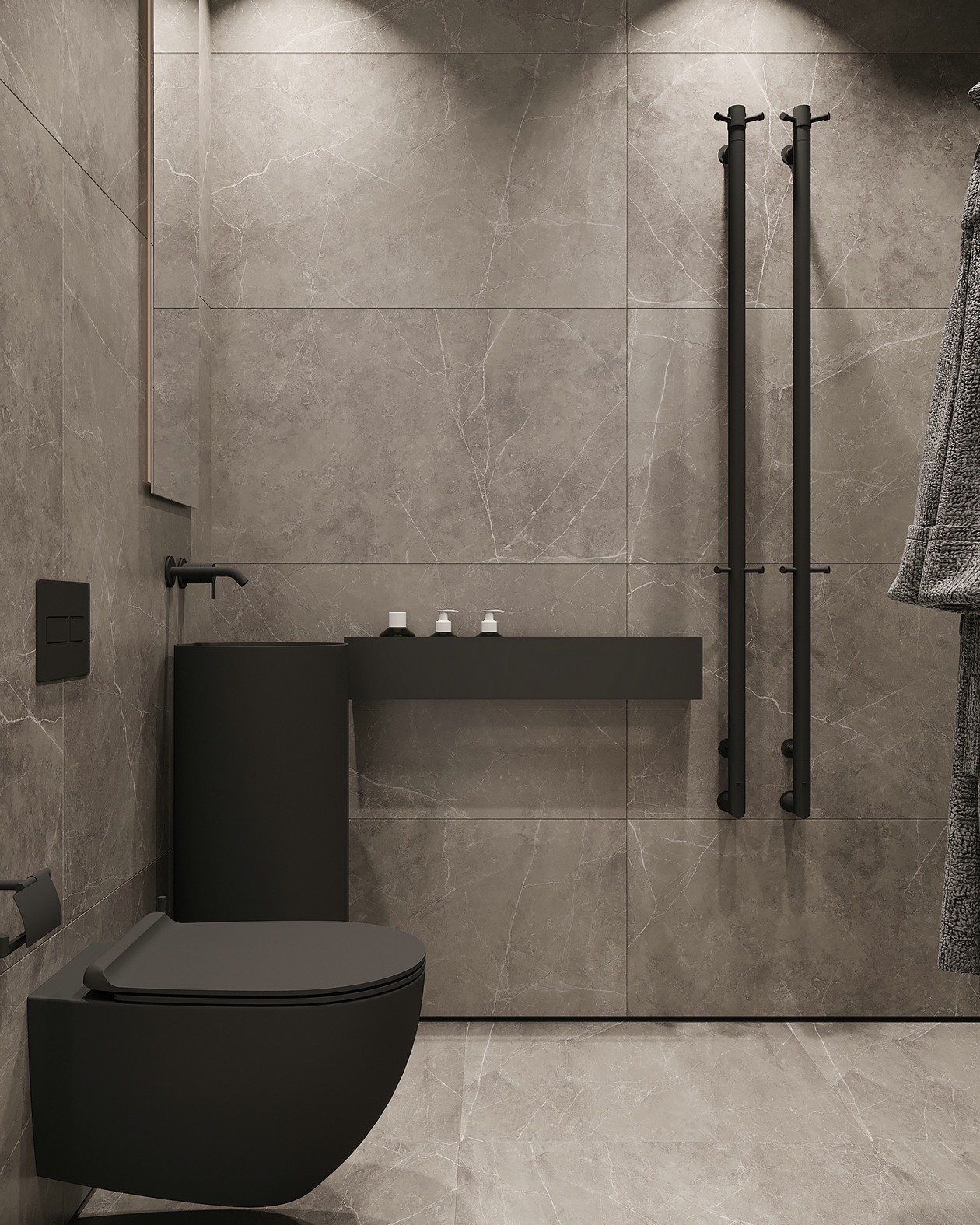 65㎡公寓设计 打造空间的纯粹与自由-8