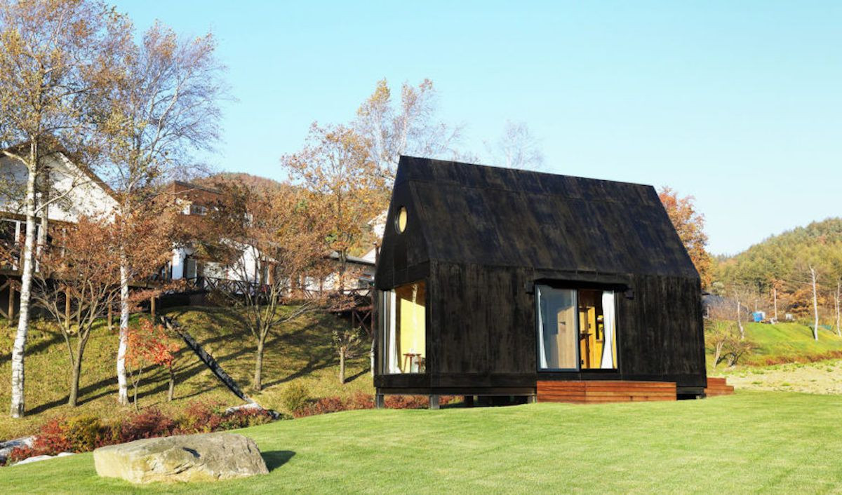 Slow Town生态模块化小屋丨韩国平昌郡-31