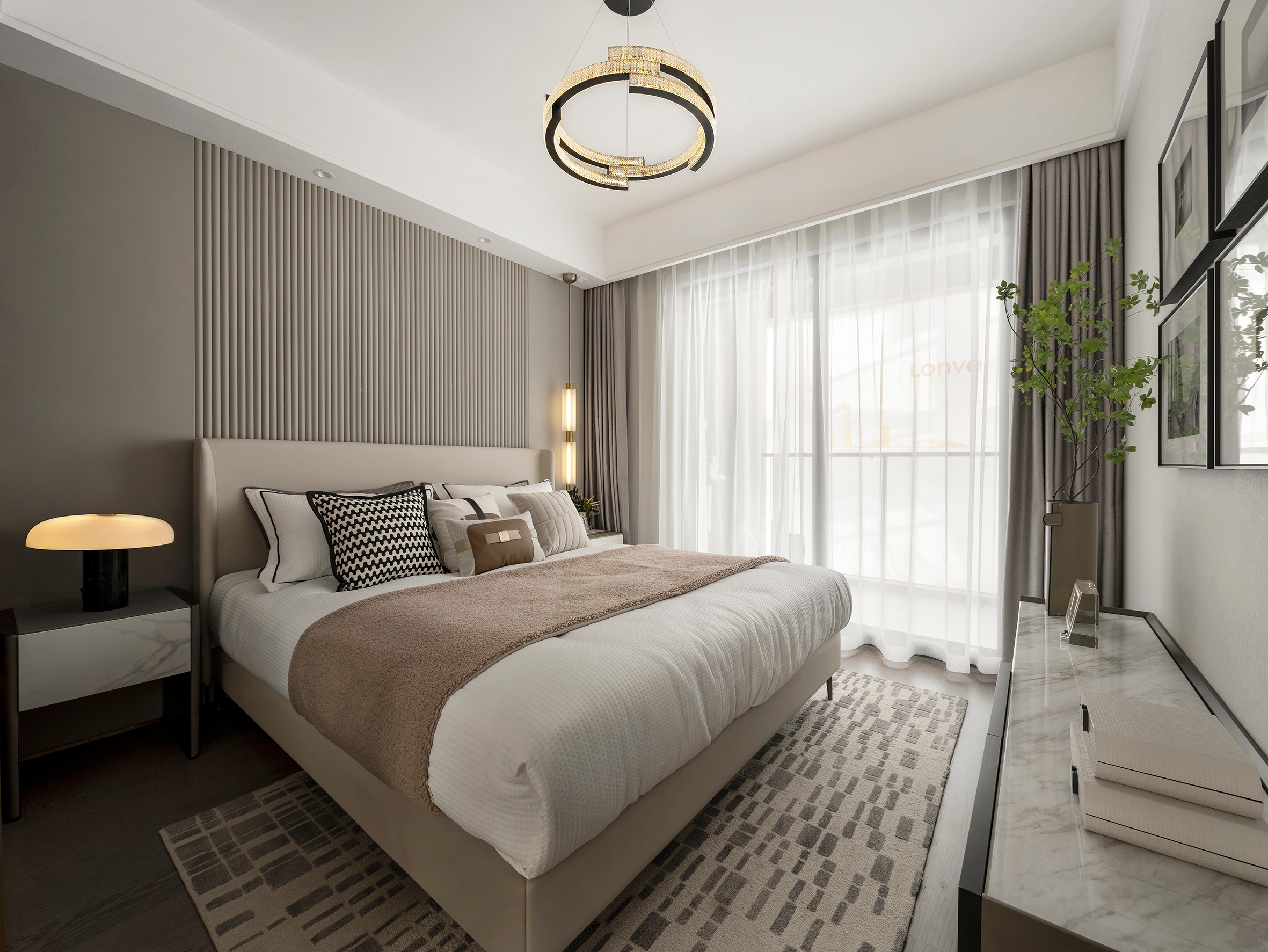 春风长住·晴翠秋时府丨EH DESIGN GROUP辉景室内设计团队-19