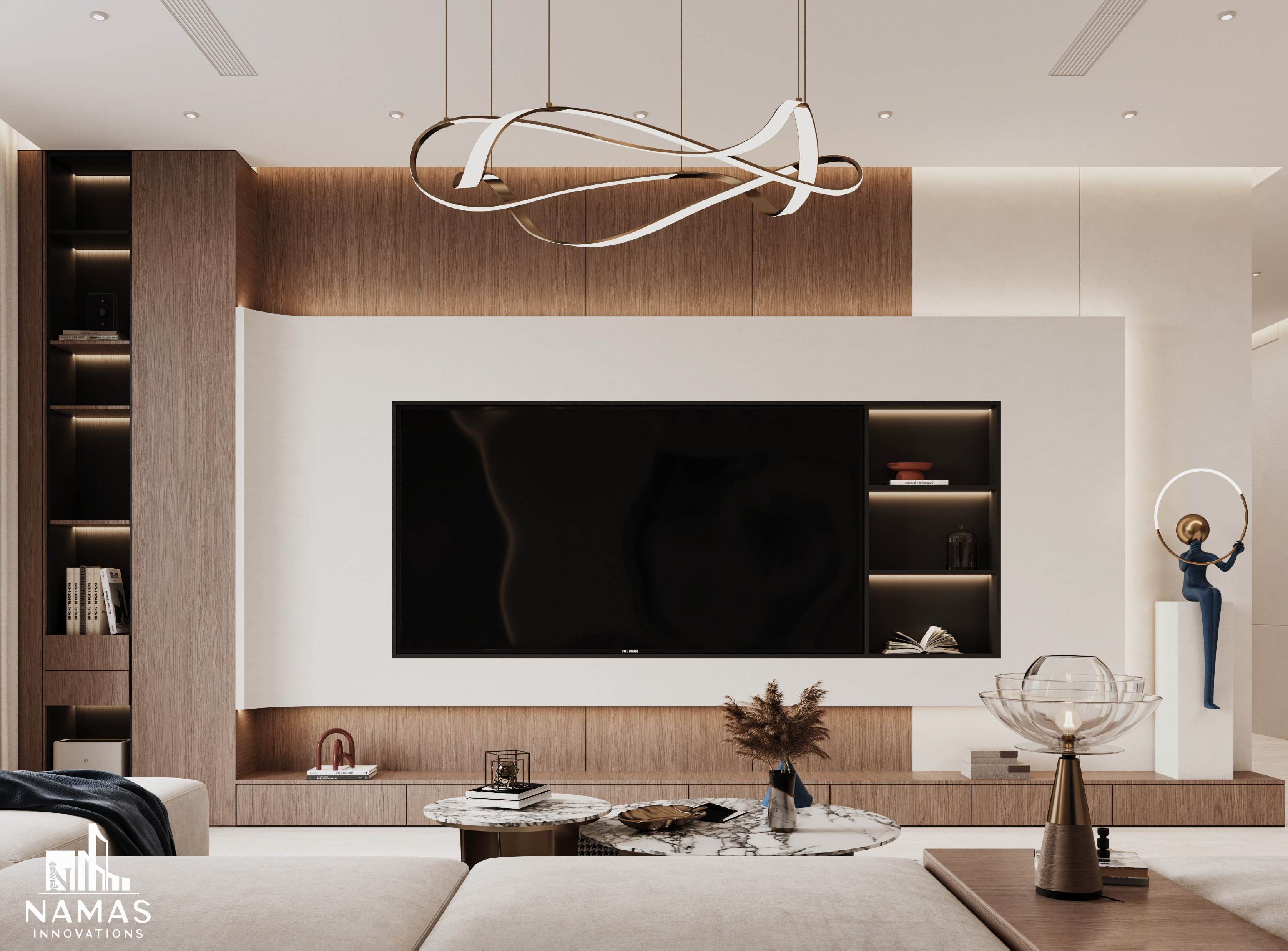 Elegant Modern Living Room（优雅现代客厅）-0
