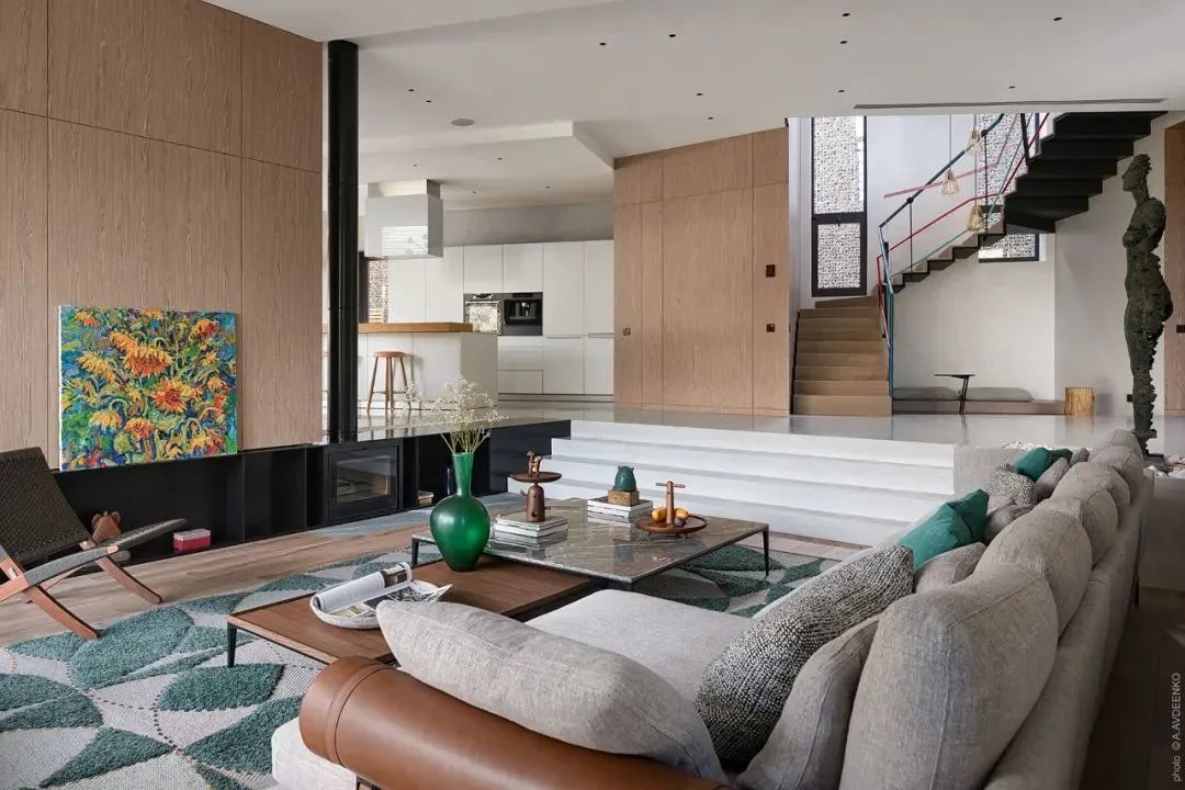 乌克兰基辅舒适美宅丨Oleksienko Architects-8