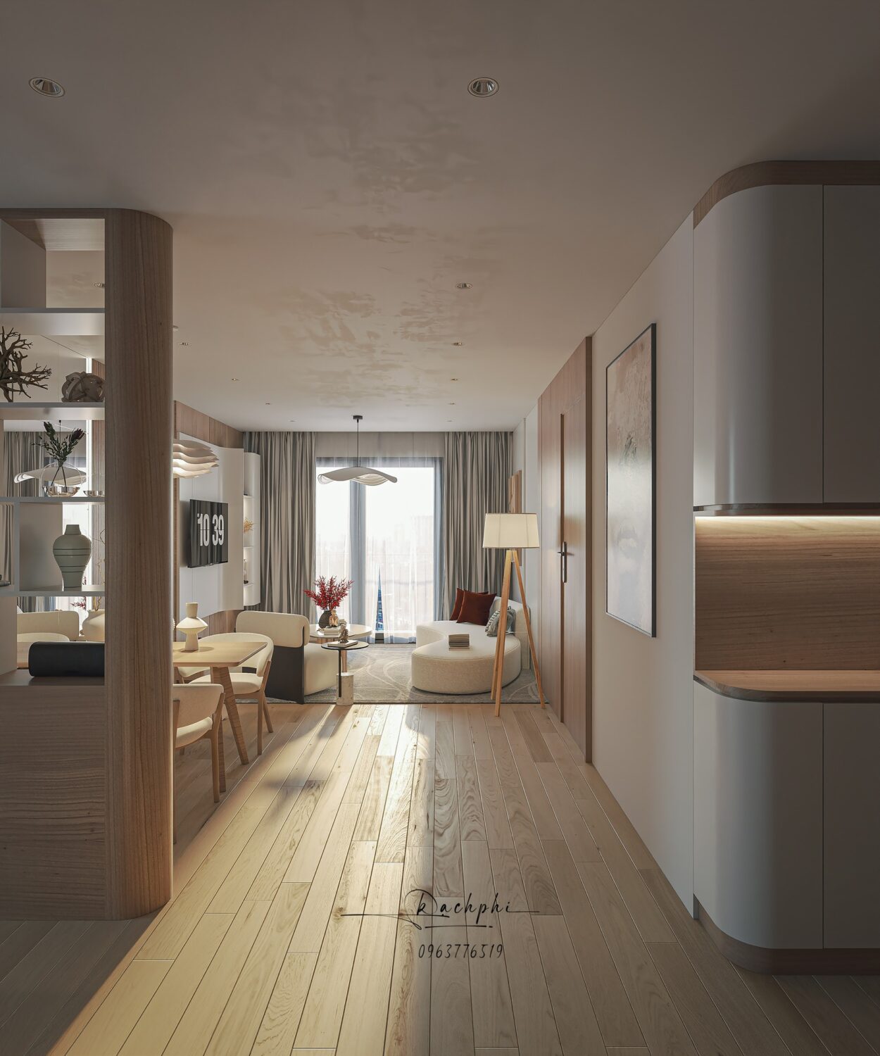 Sketchup公寓室内模型丨Phi Bach-2