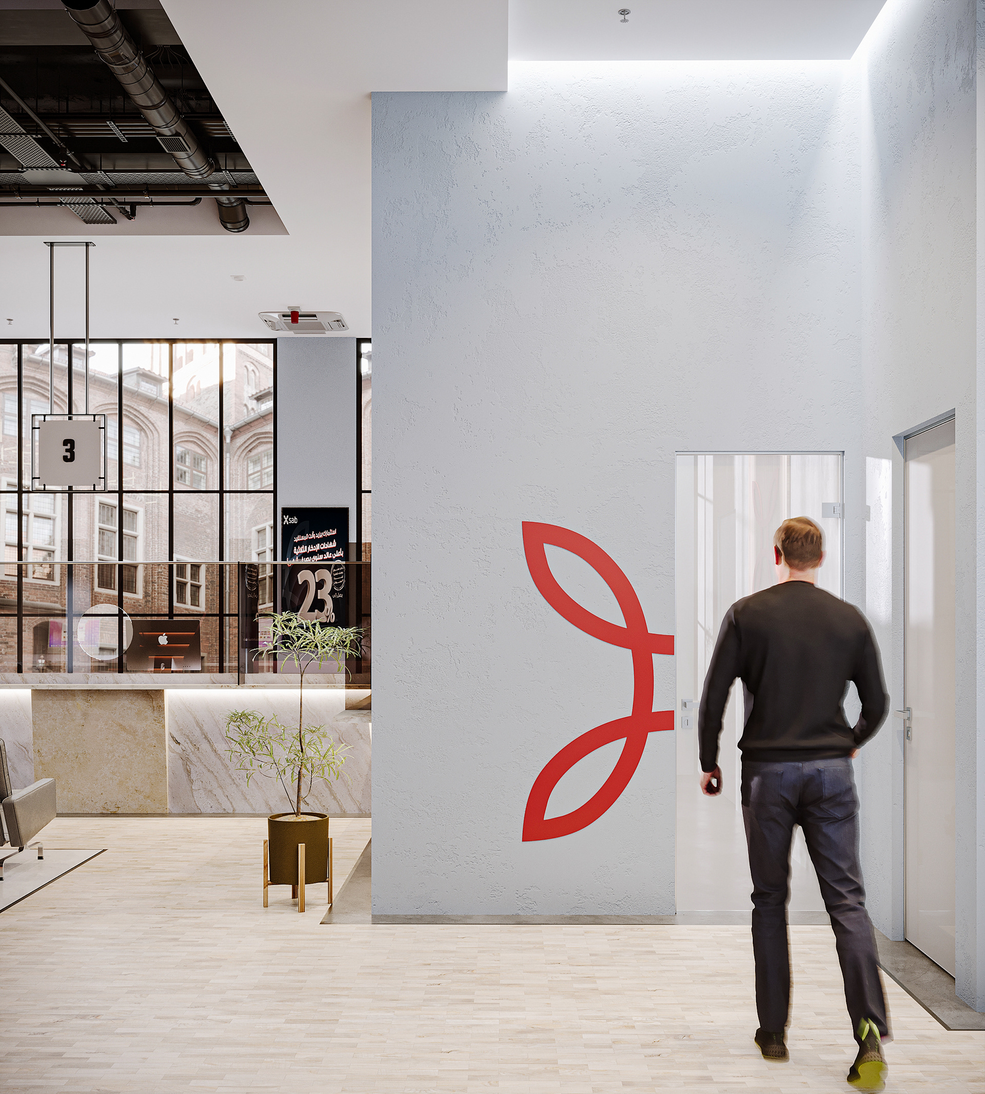 Saib Bank 室内设计丨埃及丨Futuris Architects-14