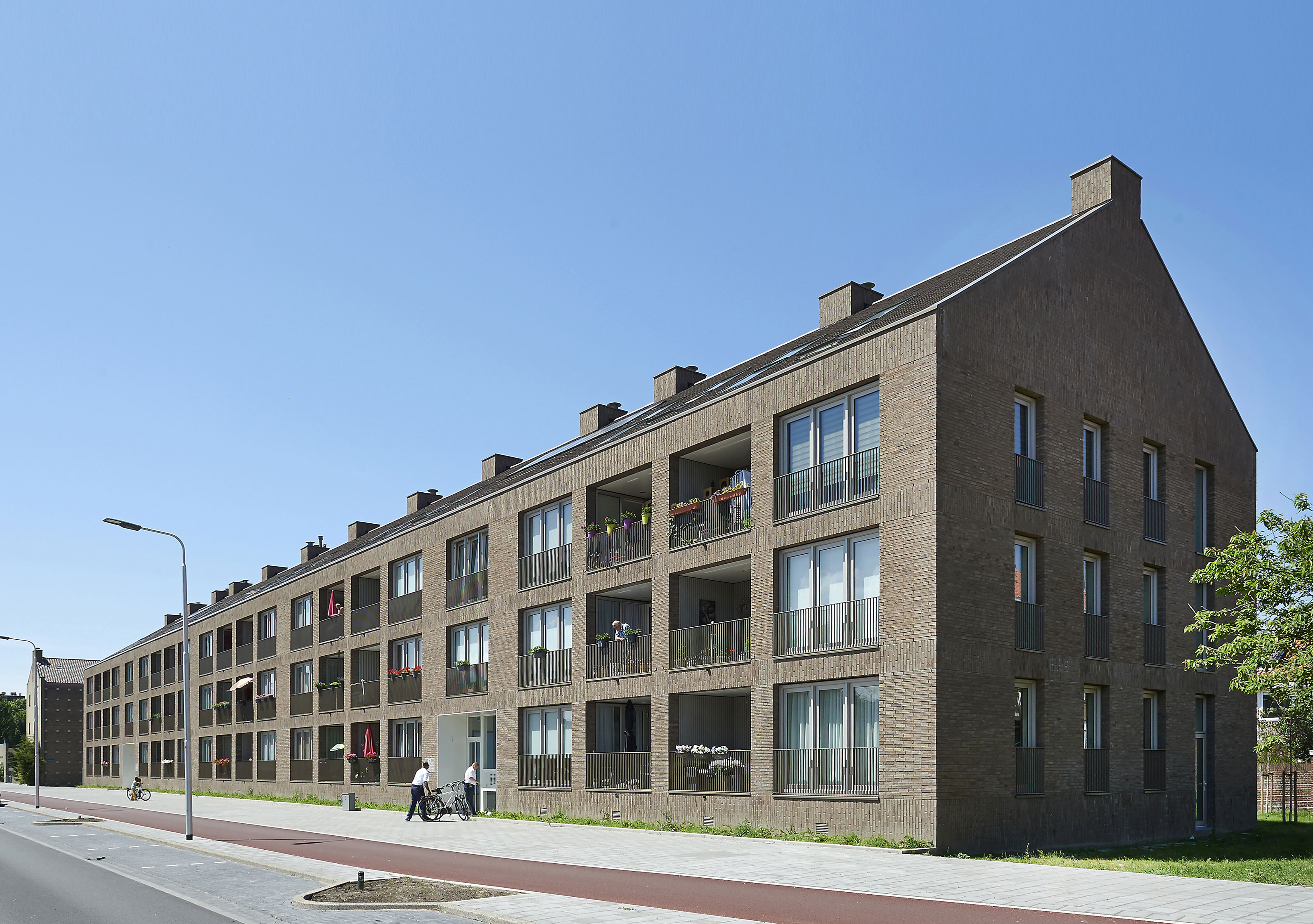 荷兰 Ijmuiden 市的社会住房项目“斯特伦风暴”-0