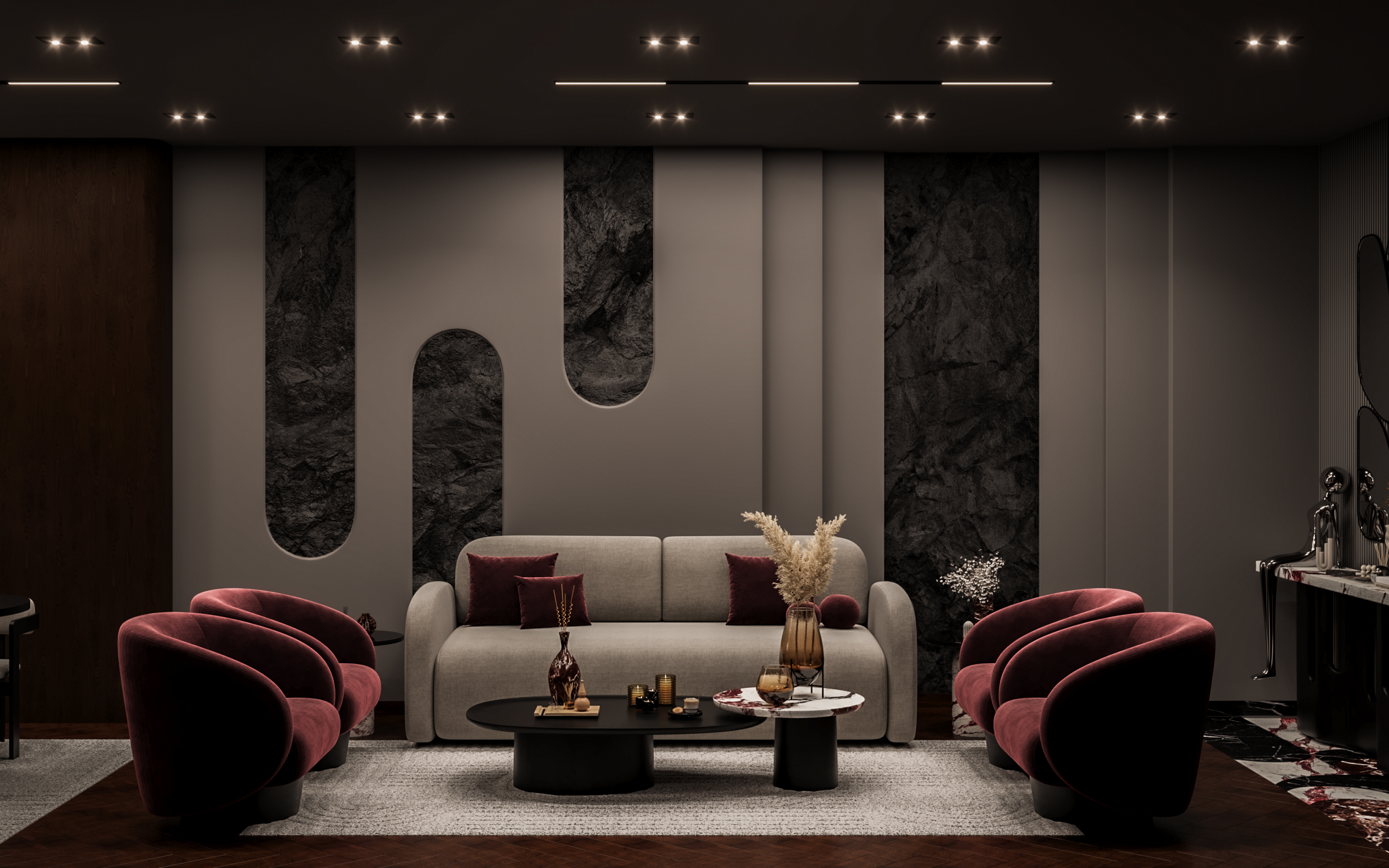 dark luxury reception-2