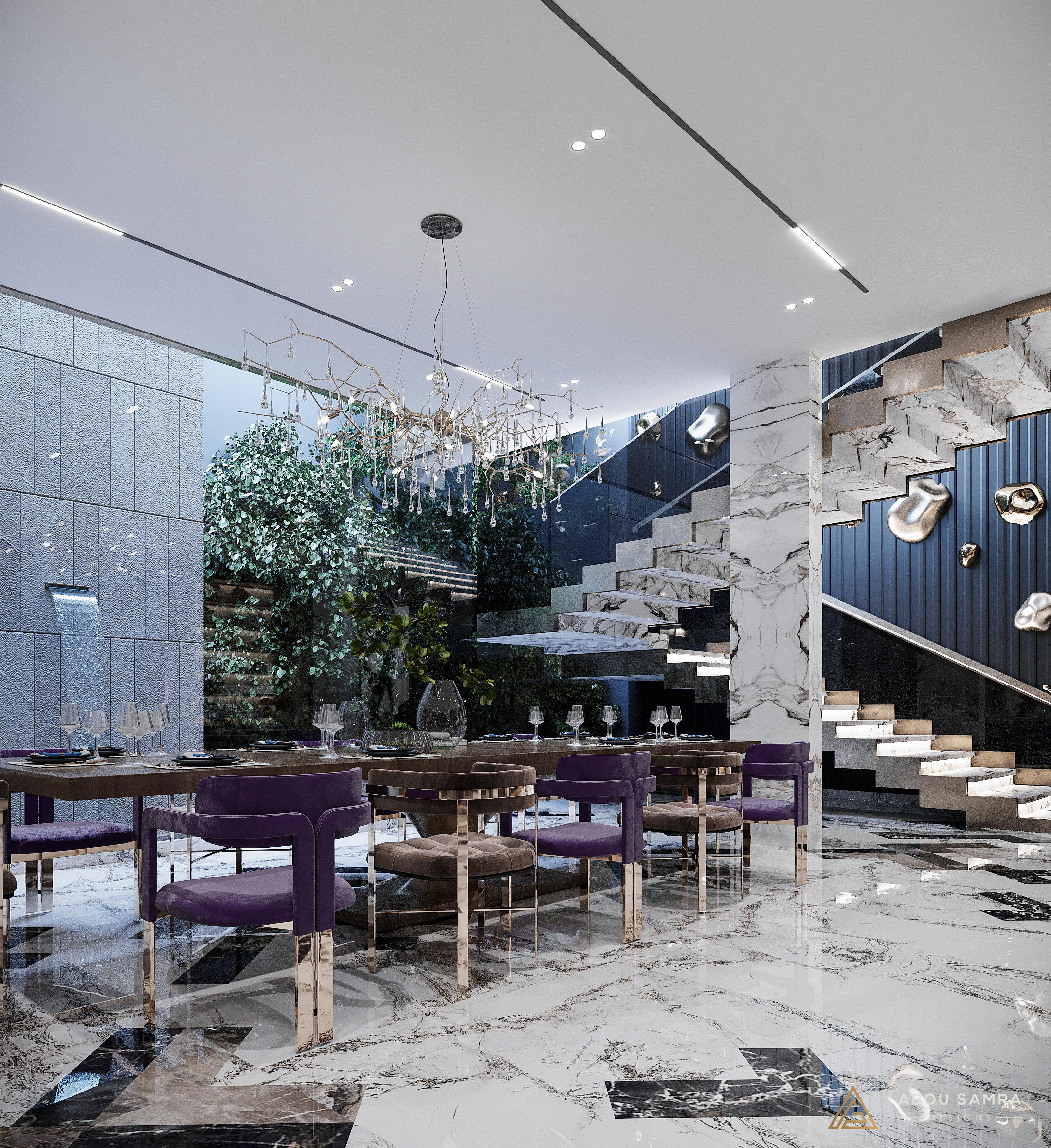 NATURAL 私人别墅丨沙特阿拉伯丨ABOU SAMRA DESIGNS (ASD)-5