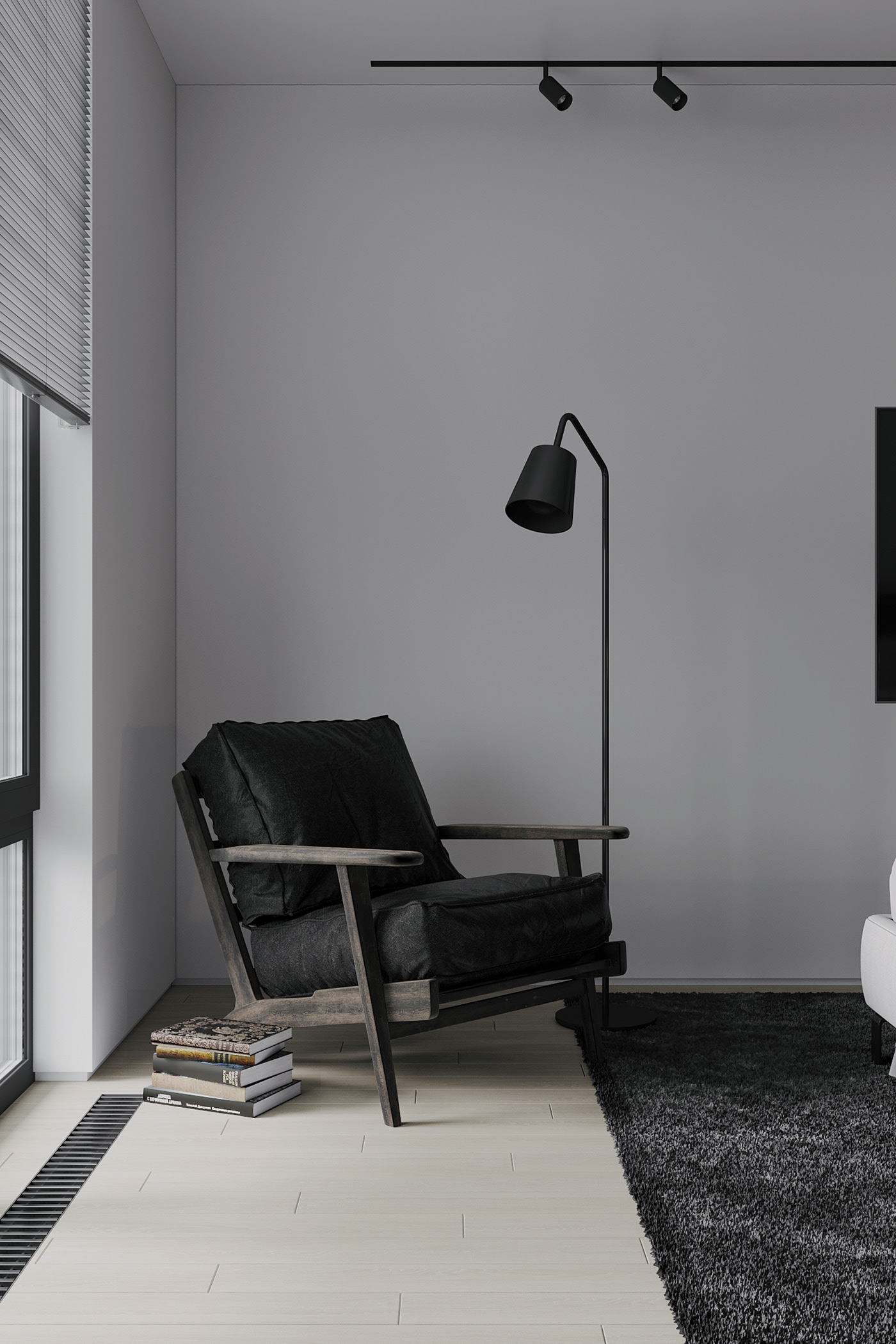 高级灰调子 简约空间-19