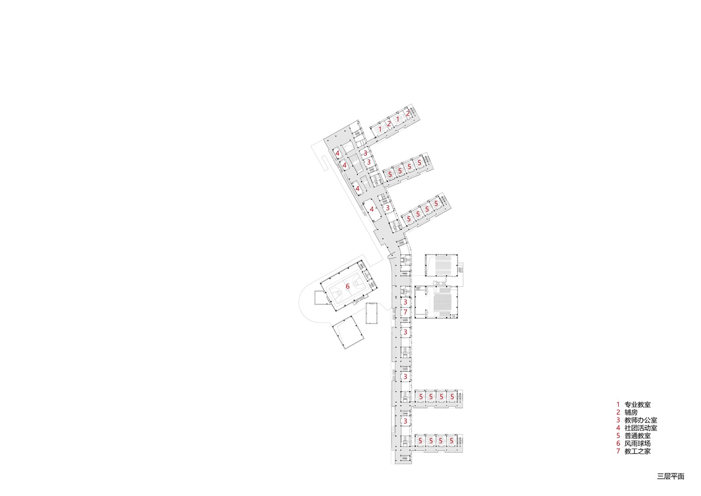 南通市能达中学丨中国南通丨九城都市建筑-44