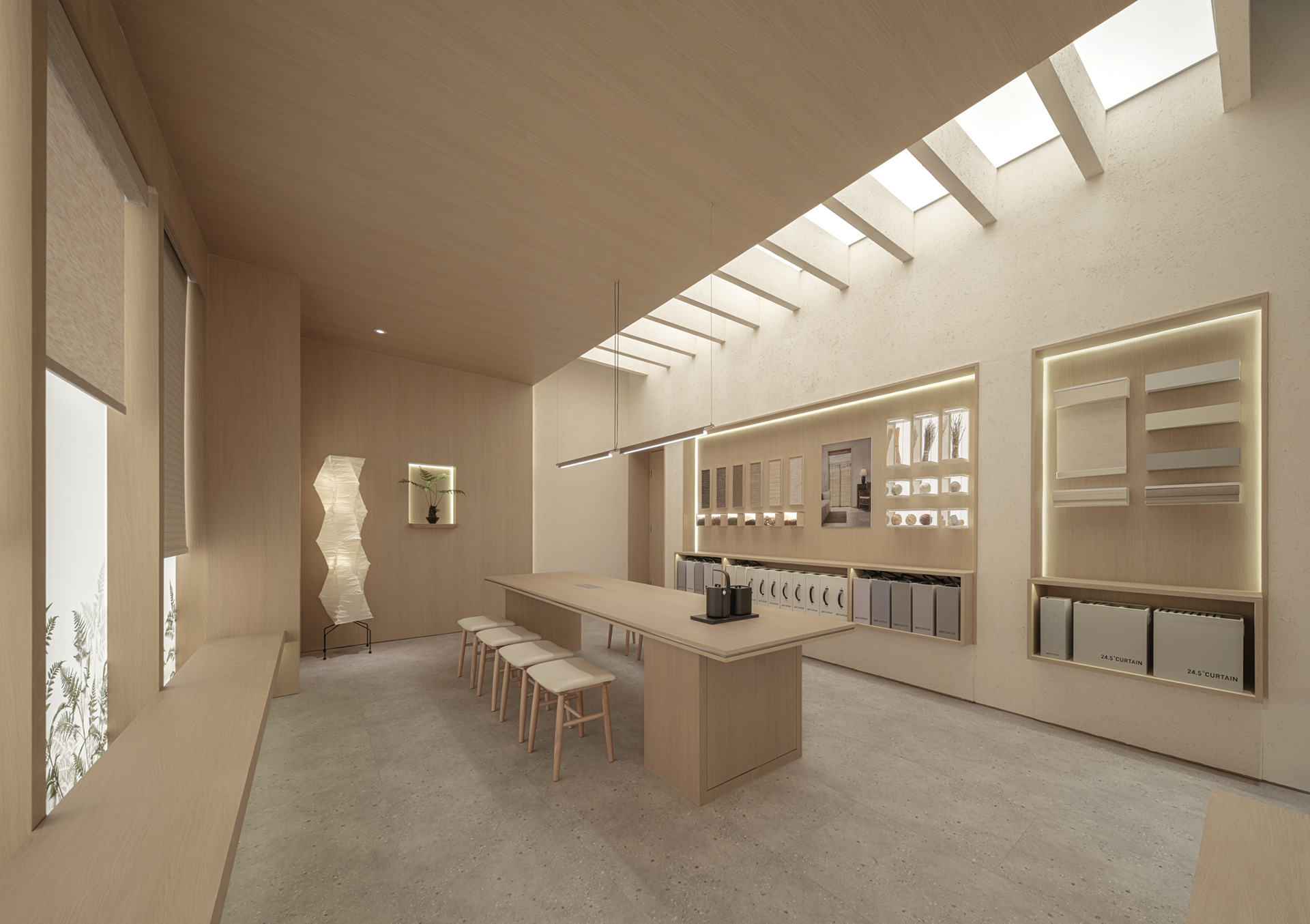 窗帘格栅丨中国深圳丨LUKSTUDIO-29