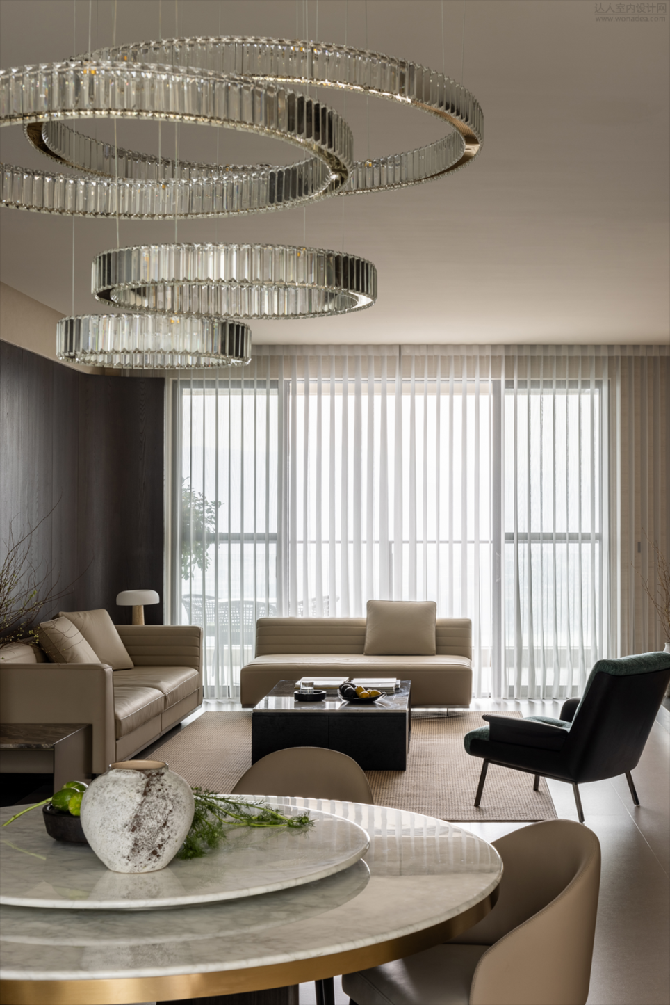 250㎡简约大平层丨双羽设计-38