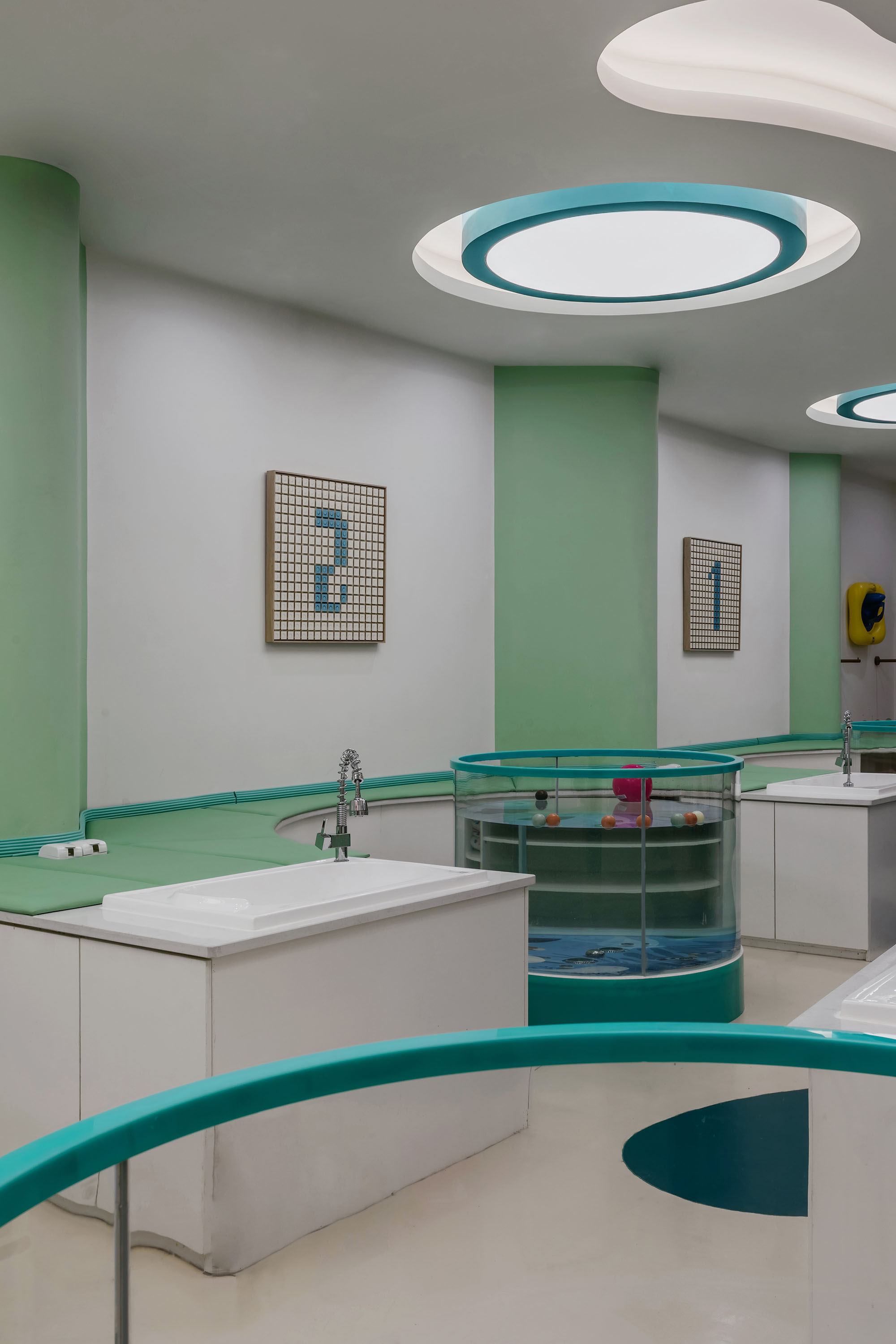 萌贝湾婴童 SPA 馆丨尤格设计-23