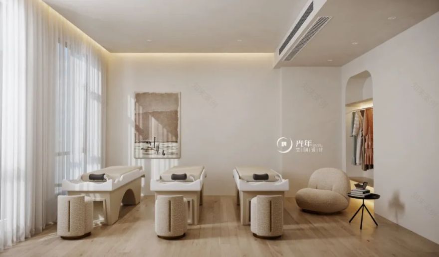 和怡头疗店丨中国温州丨浙江光年空间设计-30