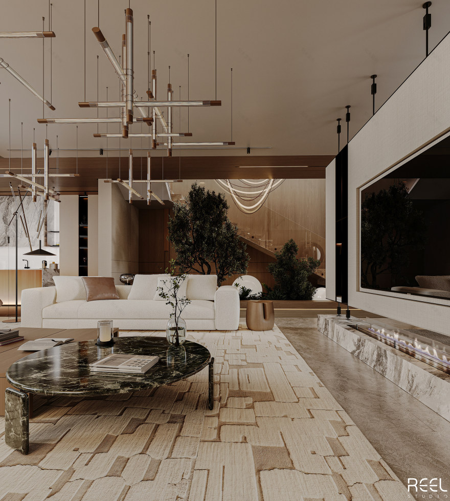 Interior Living Room Design(室内客厅设计)丨阿曼丨Reel Studio-10