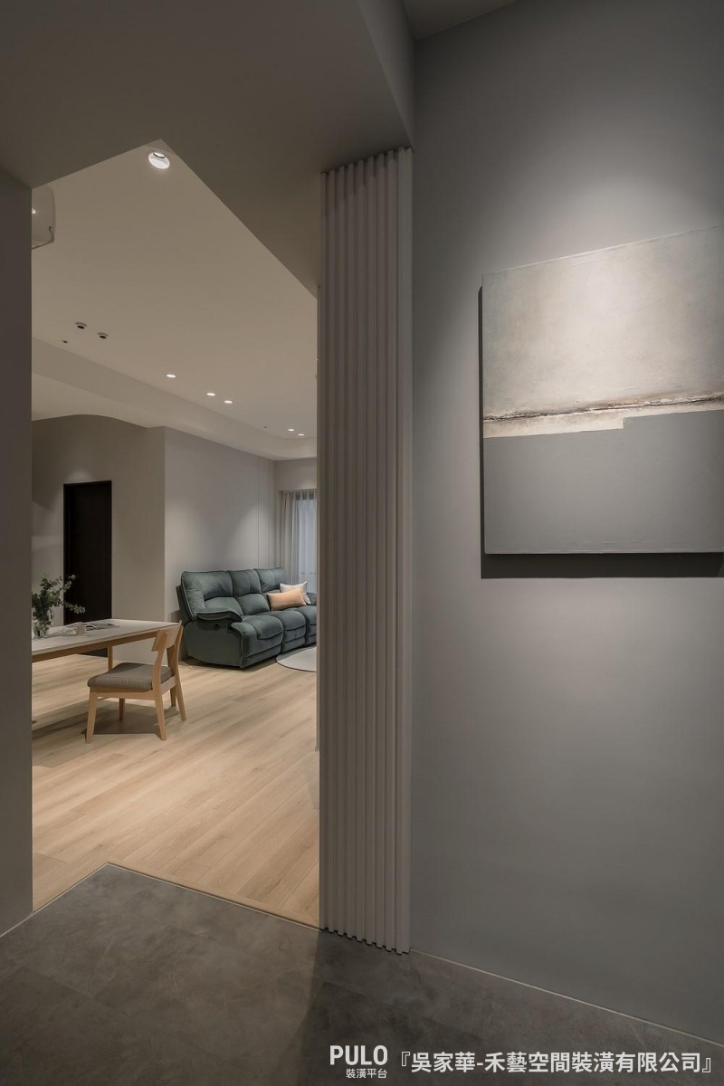 新北19坪迷霧灰色系小宅室内装修案例丨禾藝空間裝潢有限公司-56