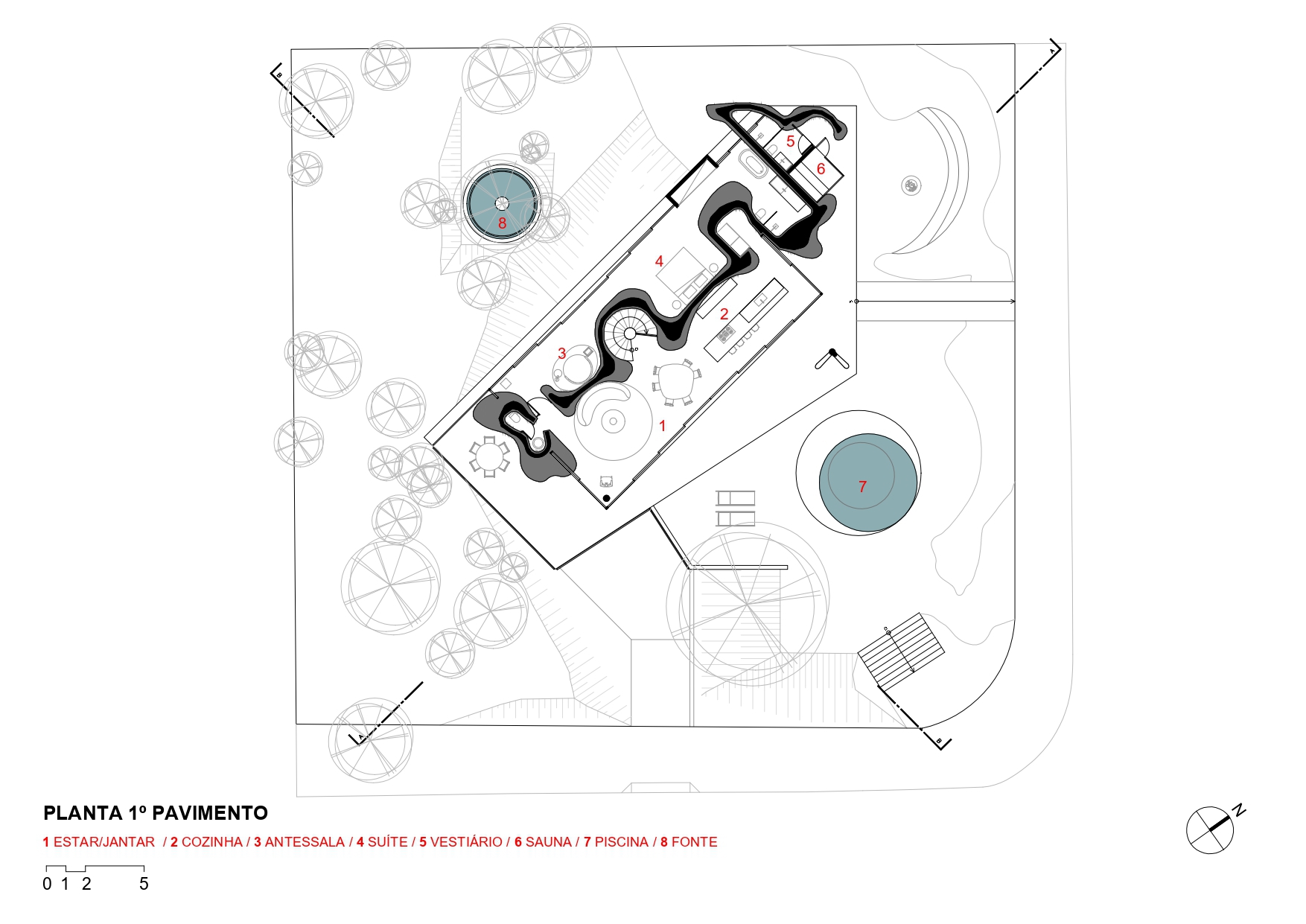 别墅建筑丨巴西米纳斯吉拉斯丨TETRO Arquitetura-23
