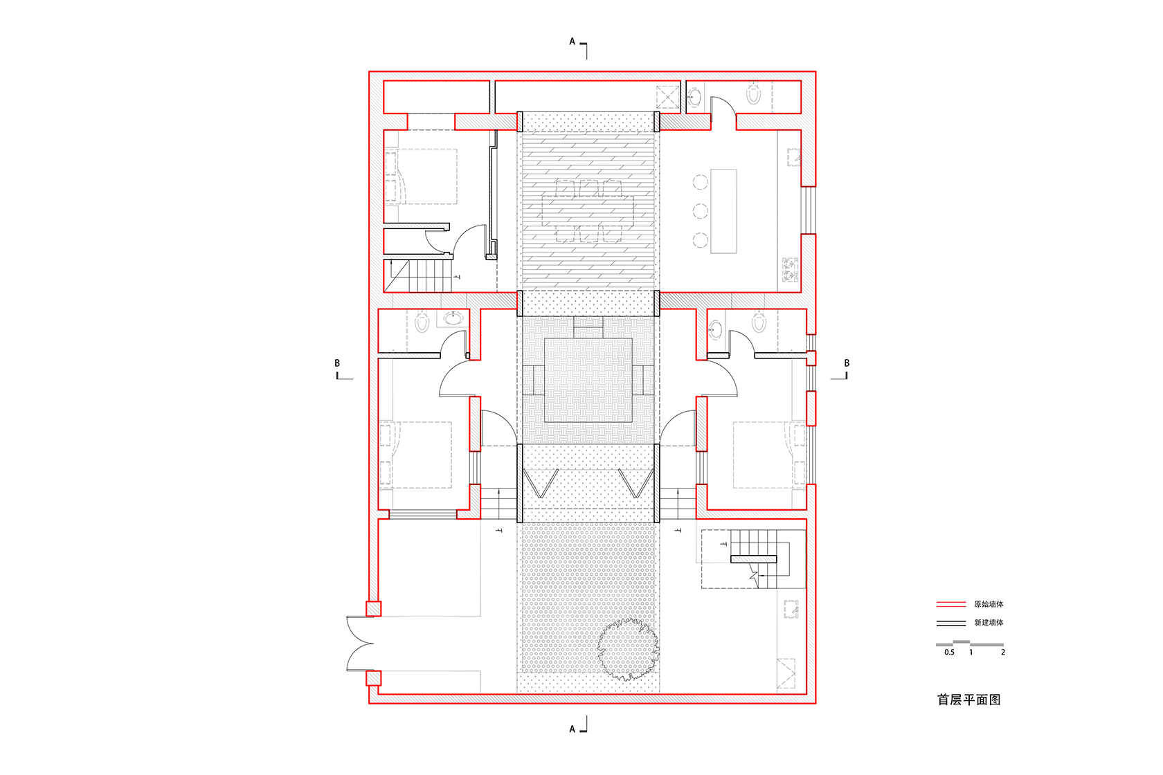 旧宅新生的文旅舞台,让生活与展演共存丨BUFF Architects-7