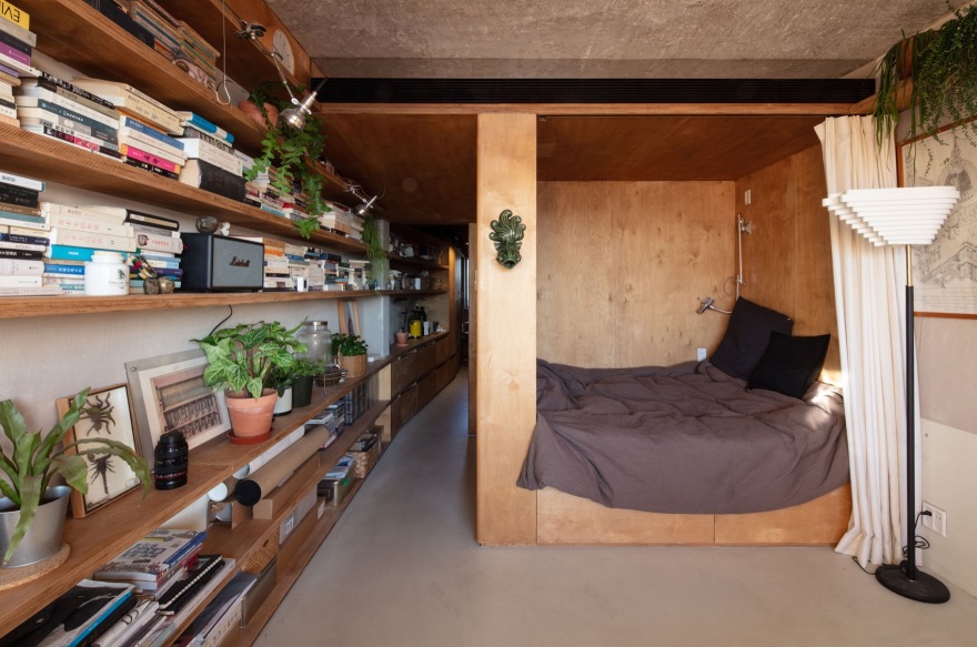 山顶洞之家 老破小里的庇护和观望丨中国北京丨察社办公室-41