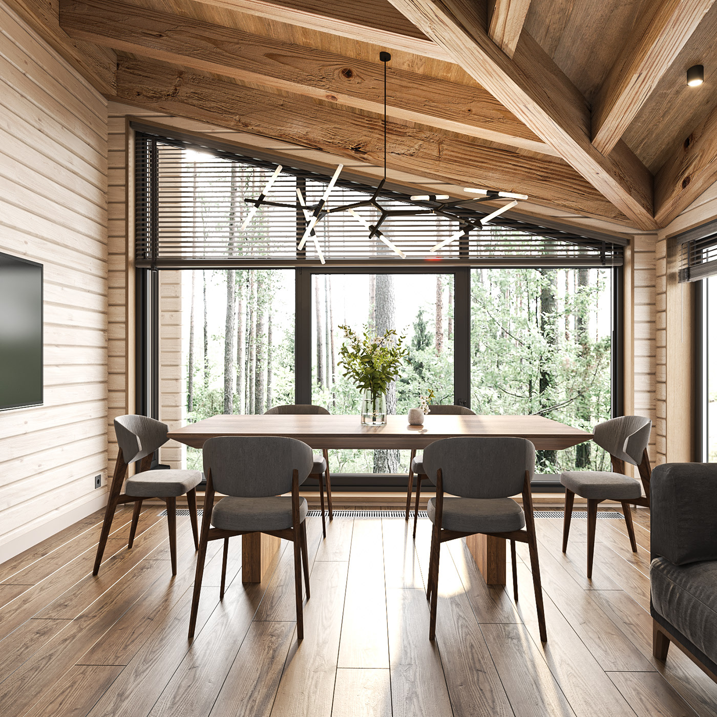 200平 木质简约别墅设计-9