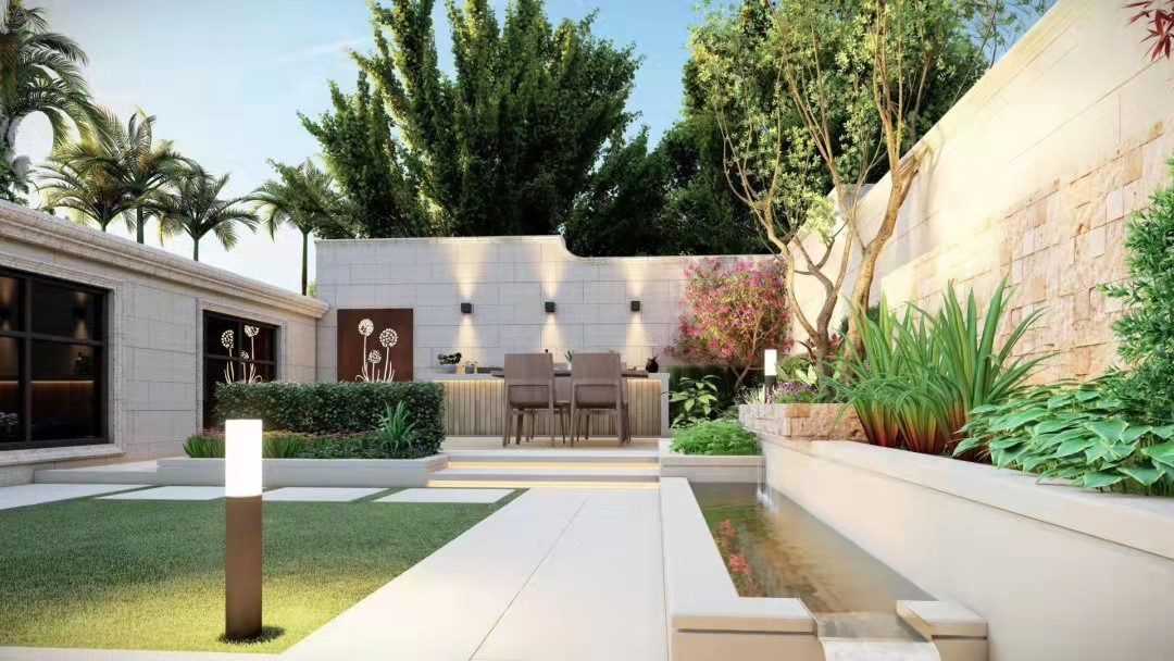 室外花园效果图-8